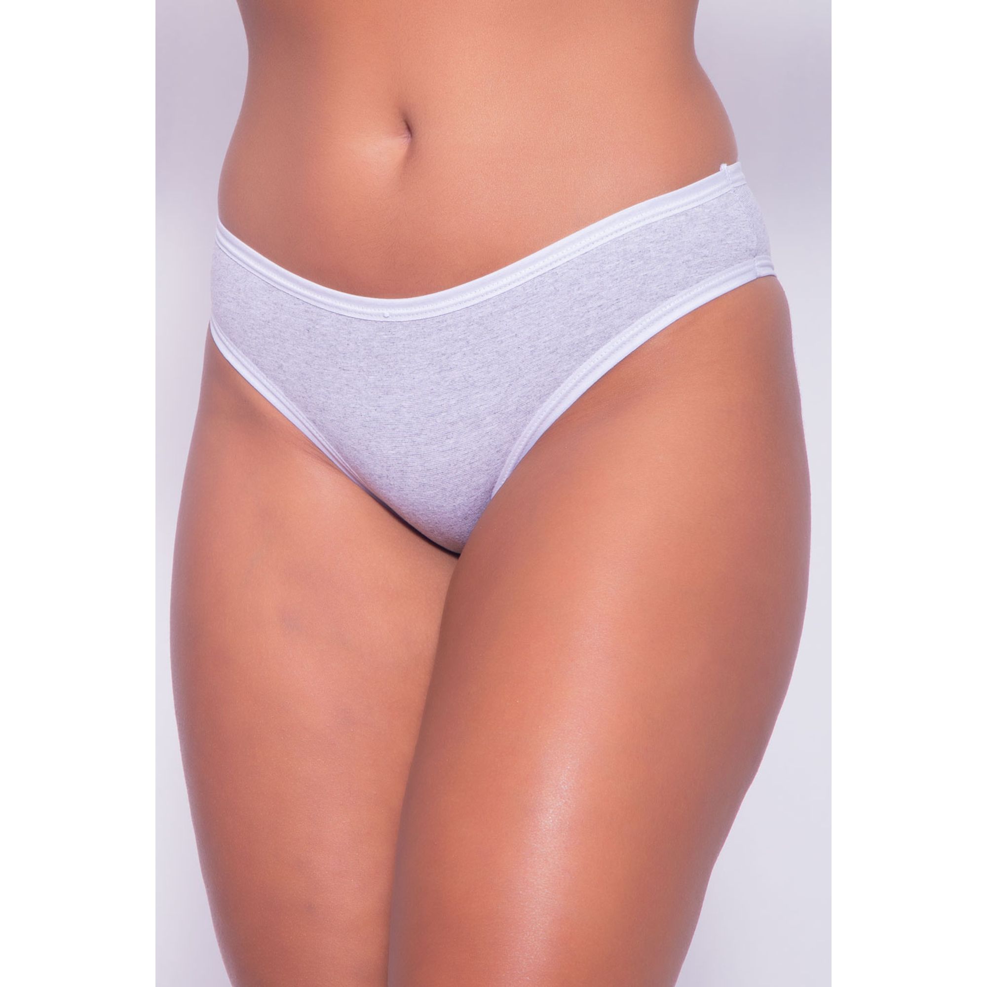 opção de calcinha para dormir: TANGÃO EM ALGODÃO BÁSICA BRANCO